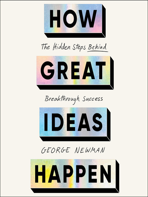 Cover image for How Great Ideas Happen